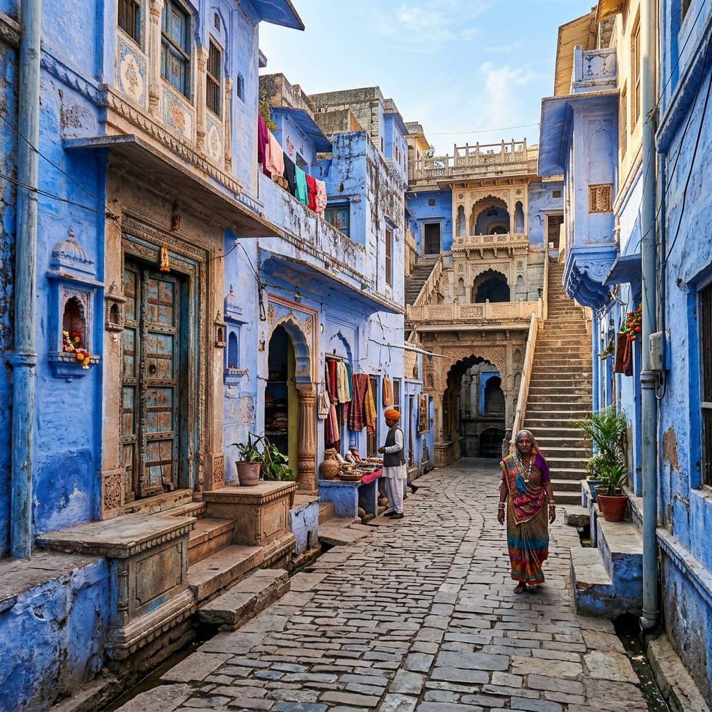 Beautiful Streets of Bundi, Rajasthan